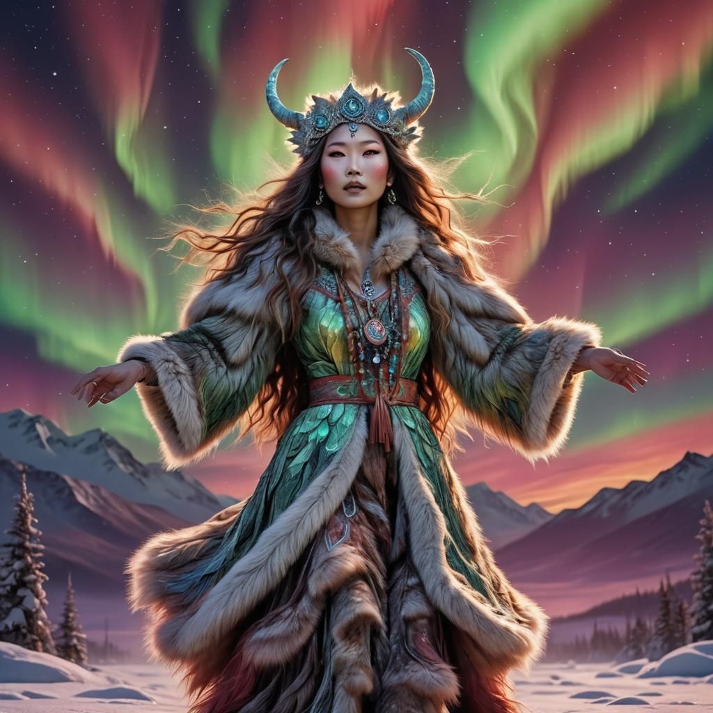 Aurora Borealis Goddess #23