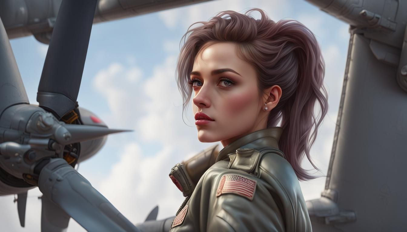 Photorealistic Portrait of a Beautiful Woman in 8k