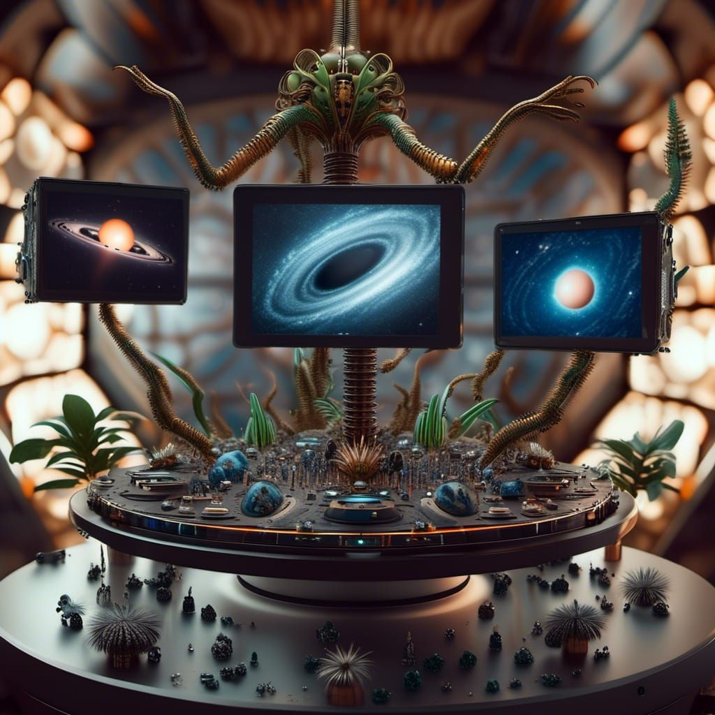 Chaotic Galactic Dance of Aliens and Planets