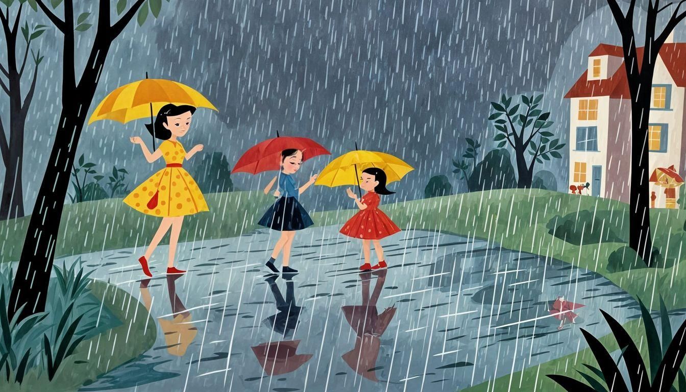 Rain, Rain, Go Away, by Mary Blair