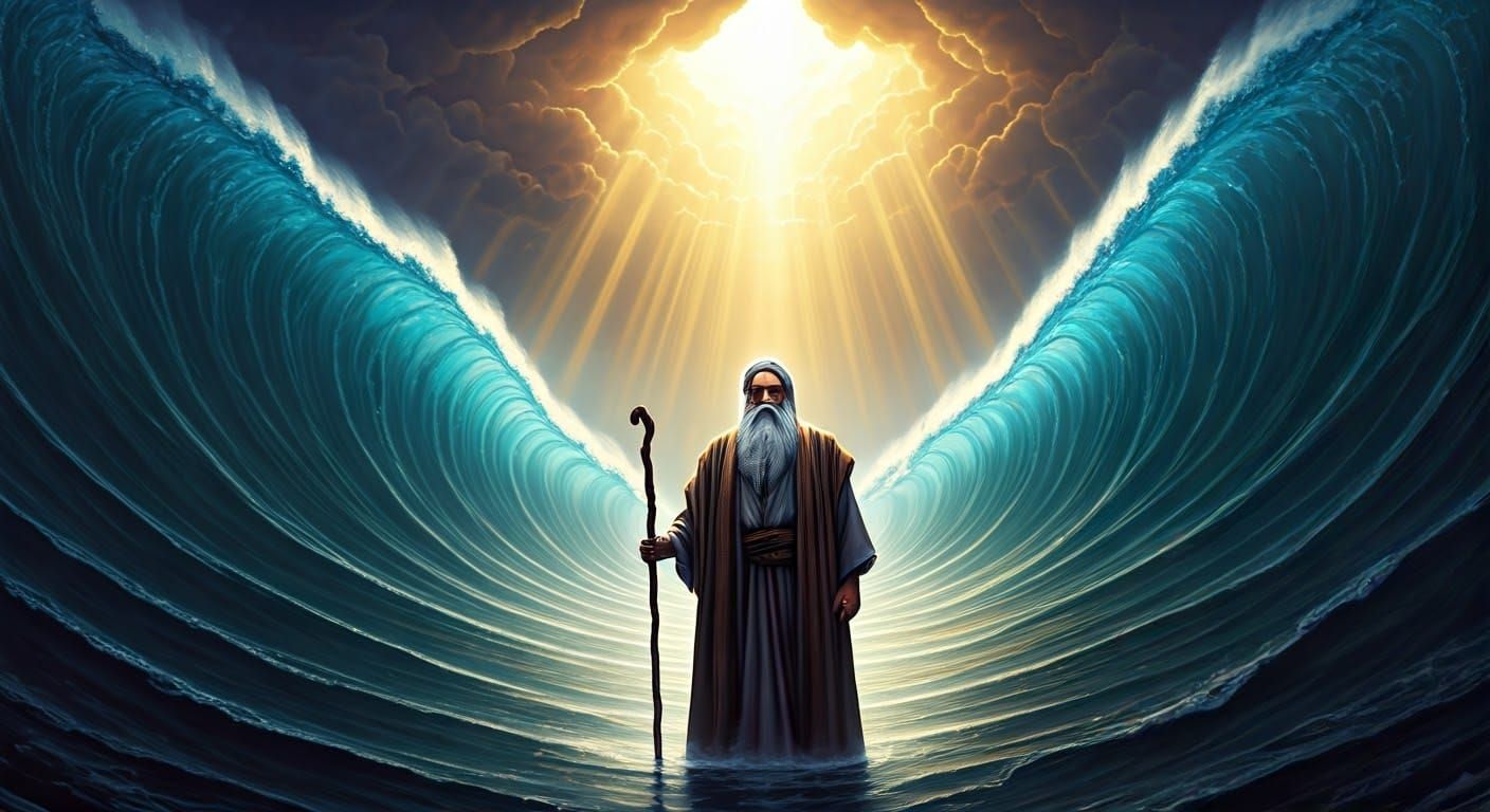 Epic Divine Intervention at the Red Sea