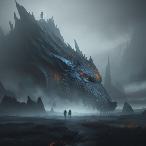 Silver Wolf Coin: Live for Valhalla in Fantasy Art