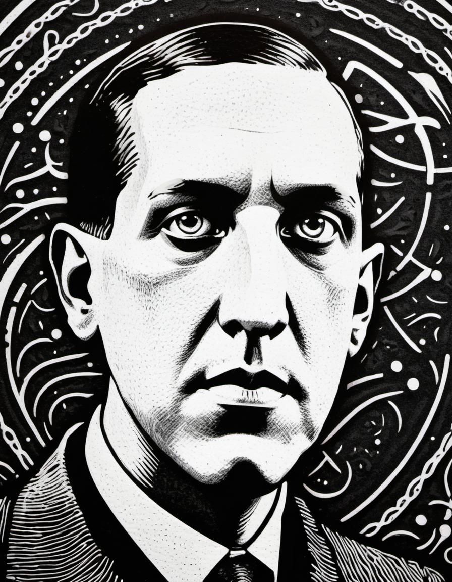 Portrait of H.P. Lovecraft