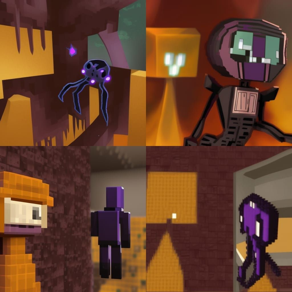 Enderman Image Generated by AI