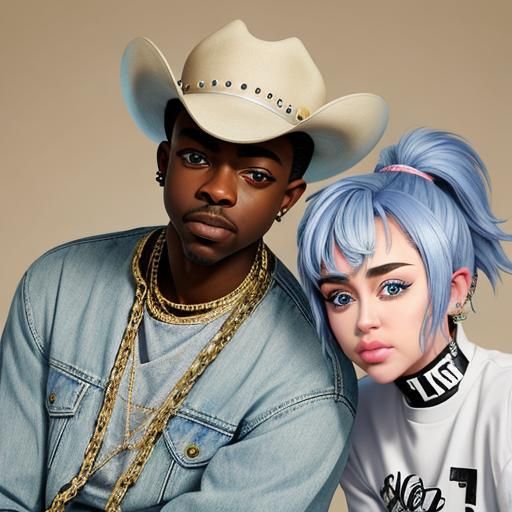 Lil Nas and Miley Cyrus baby
