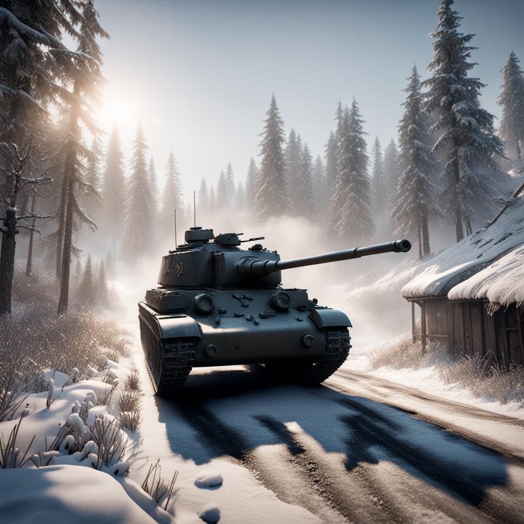 Battle of the Bulge: Epic 3D Game Cinematic