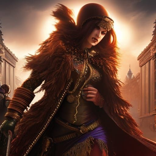 gypsy about to fight