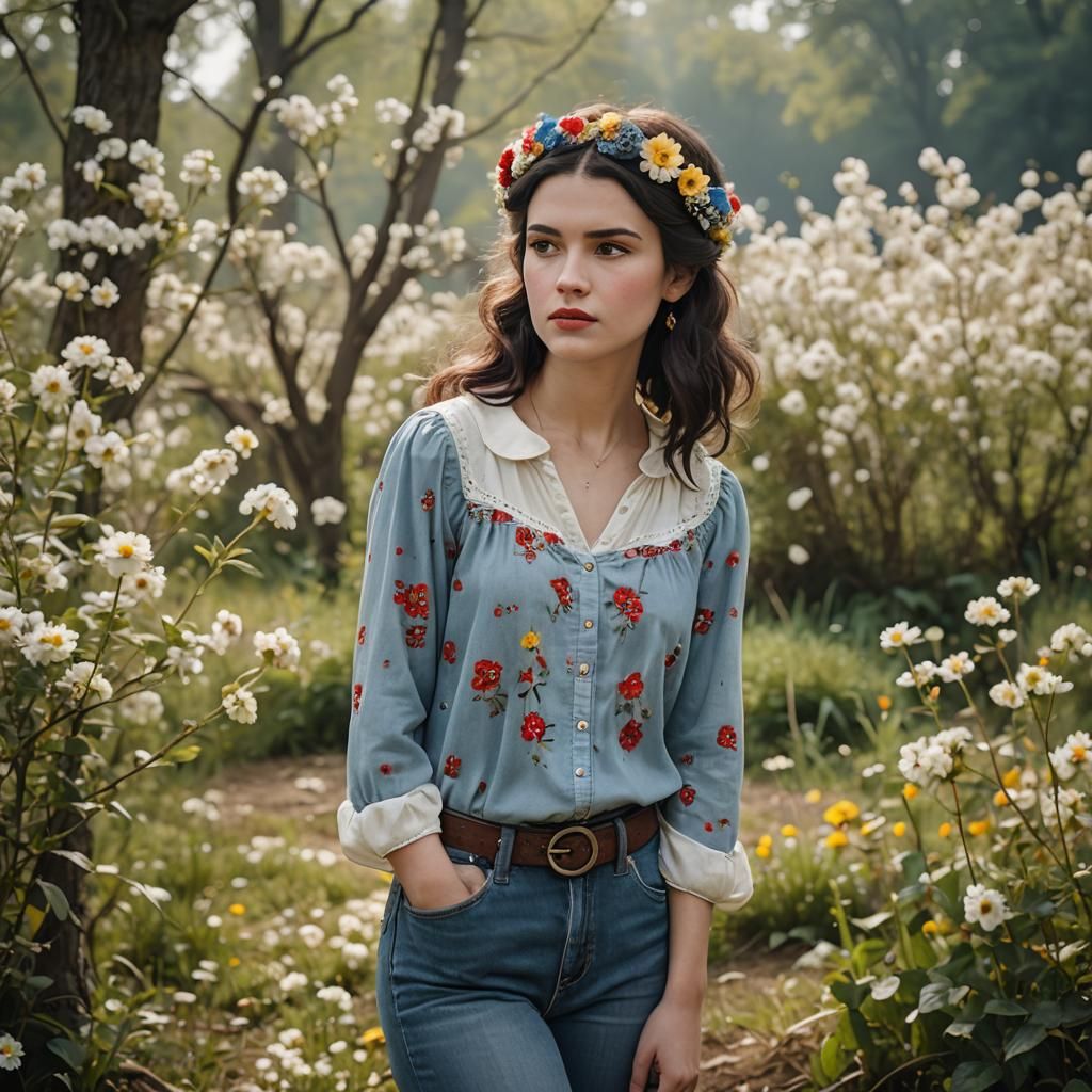 Snow White at Woodstock: Professional Photography