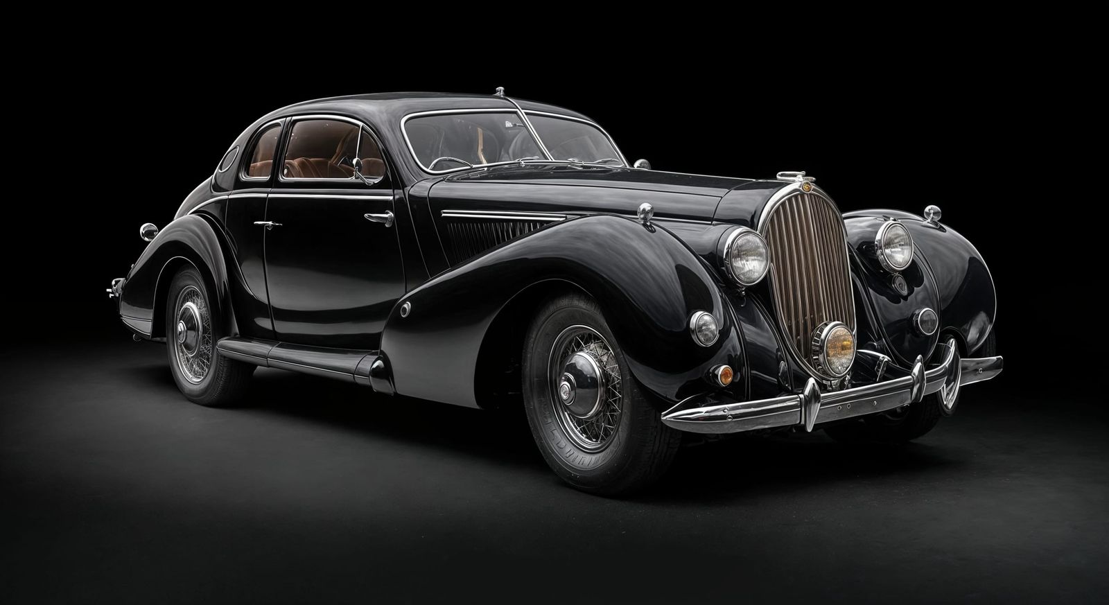 Luxury 1937 Fastback Coupe in Phantom Corsair Style