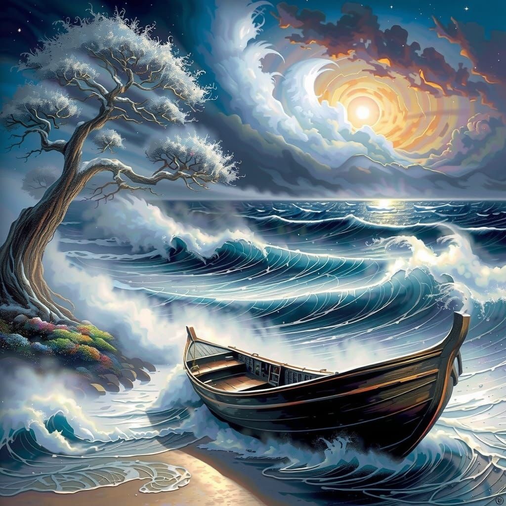 Winter Wonderland at the Ocean Shore