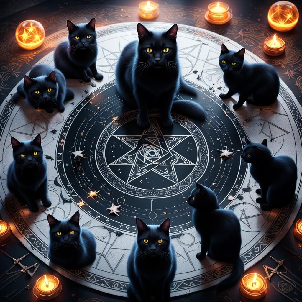 Summoning all his 9 lives