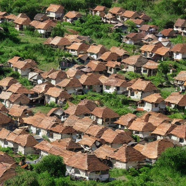 Honeycomb Village: An AI Interpretation