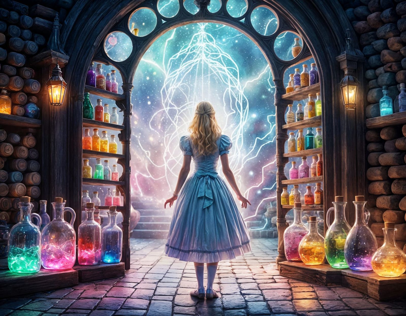 Adult Alice in Wonderland Portal