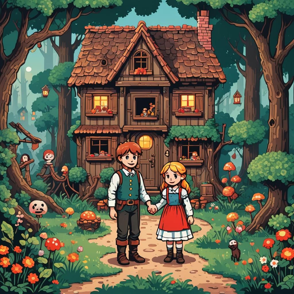 Hansel & Gretel the Video Game for Kids!