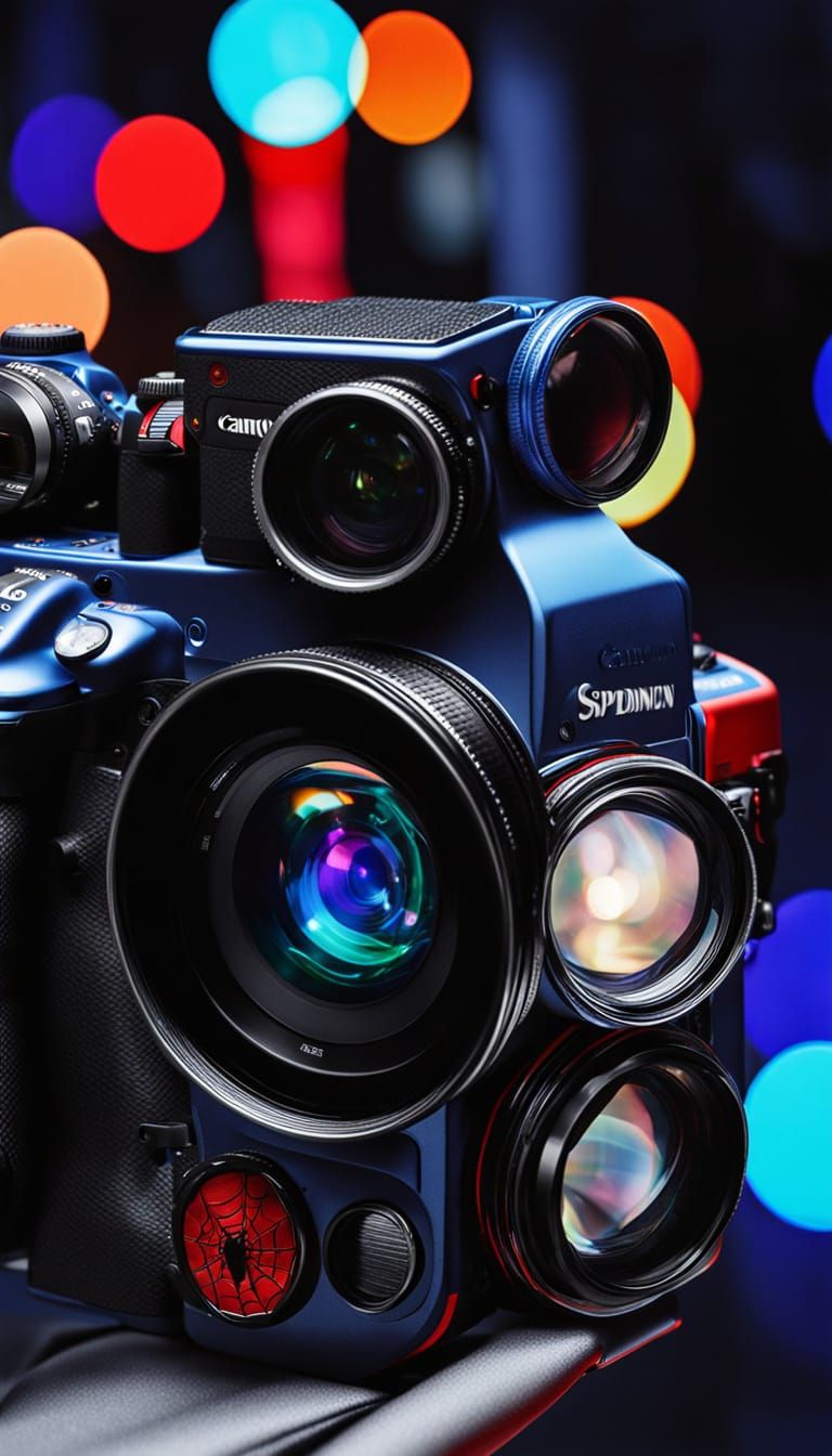 Spiderman Action Figure in Detailed Macro Photography