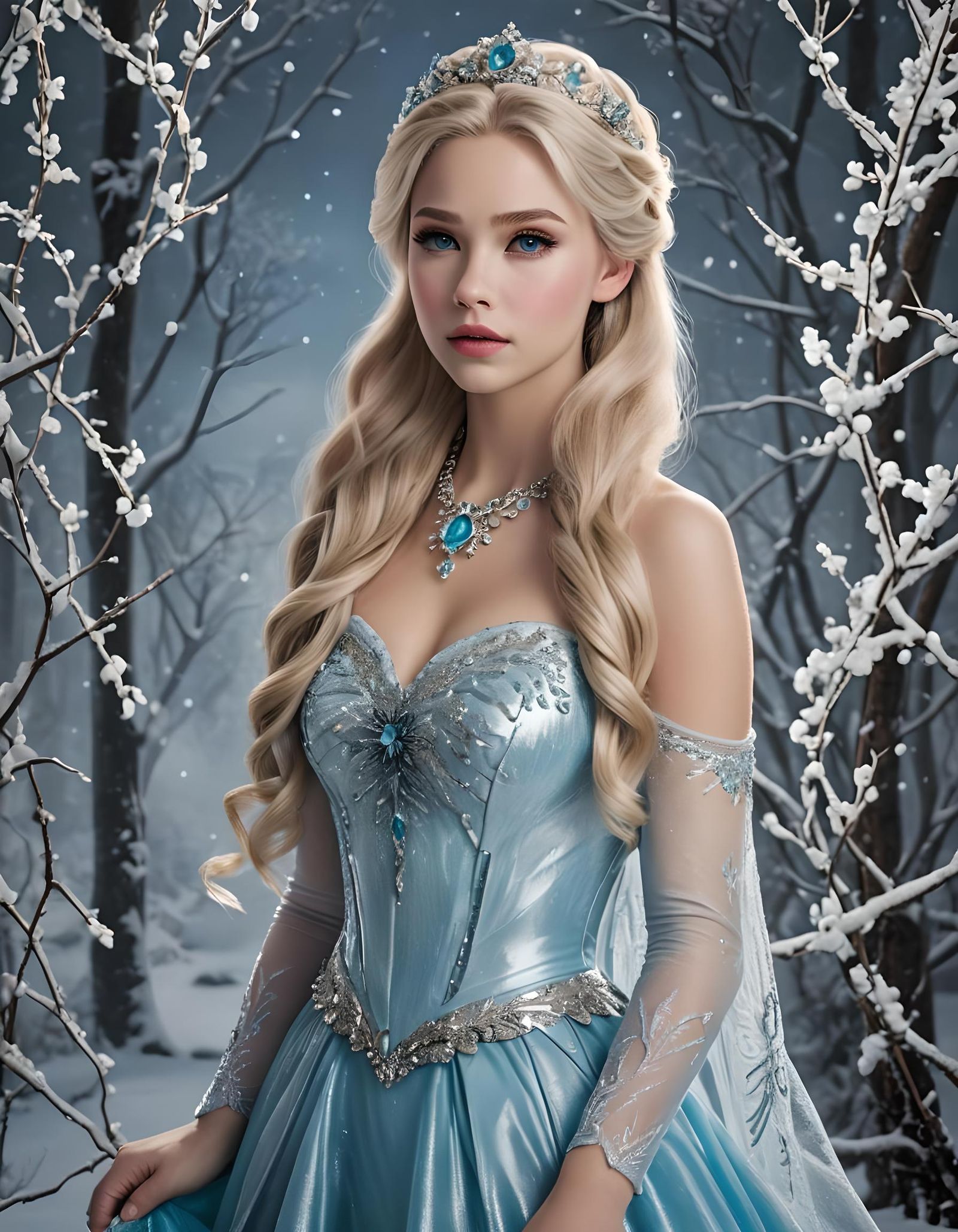 Scarlett Leithold as Disney Princess Elsa