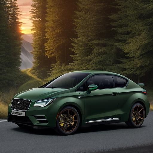 Futuristic Steampunk Coupe Races Through Canyon Pass