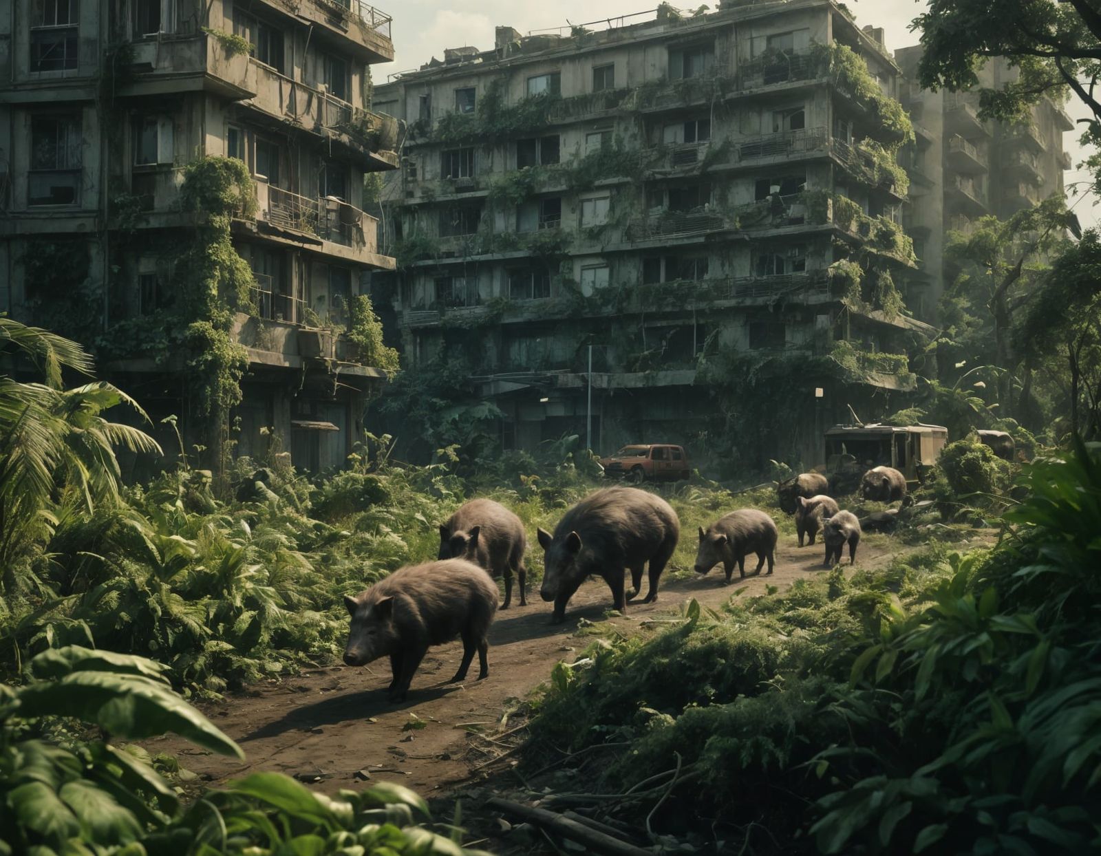 Metropolis Reclaimed: Earth After People