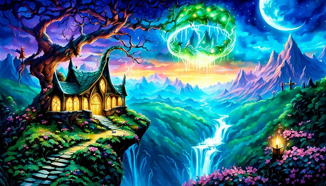 Enchanted Creature from a Fantasy Realm