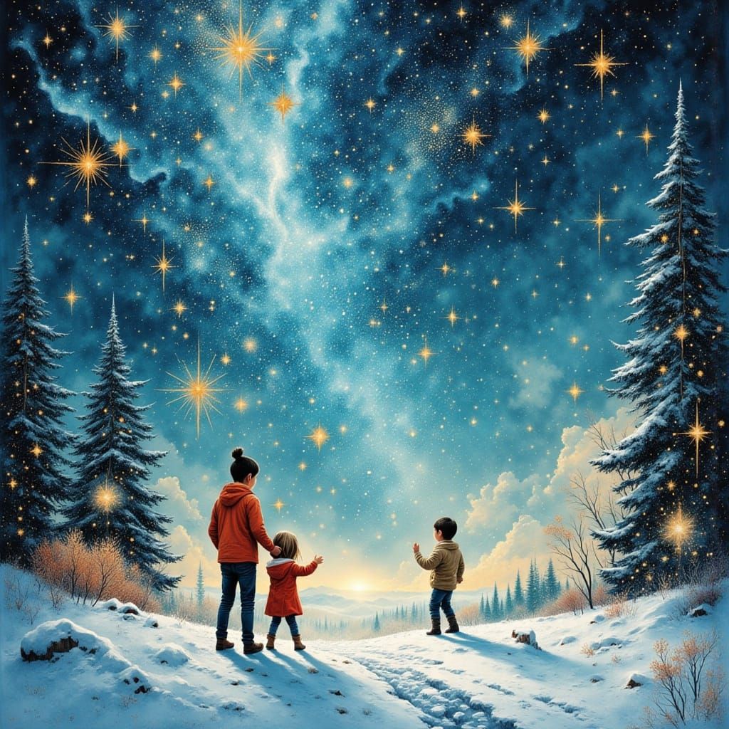 The Sky's Glittering Gift