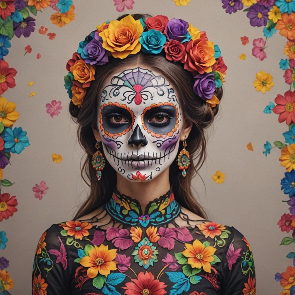 Sugar Skull Woman #174