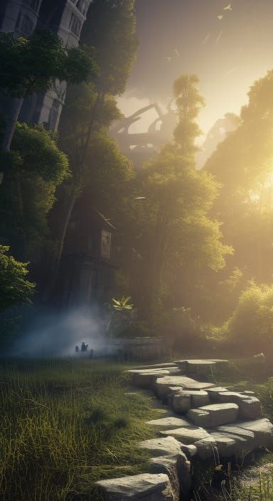 Epic 3D Videogame Graphics with Cinematic Feel