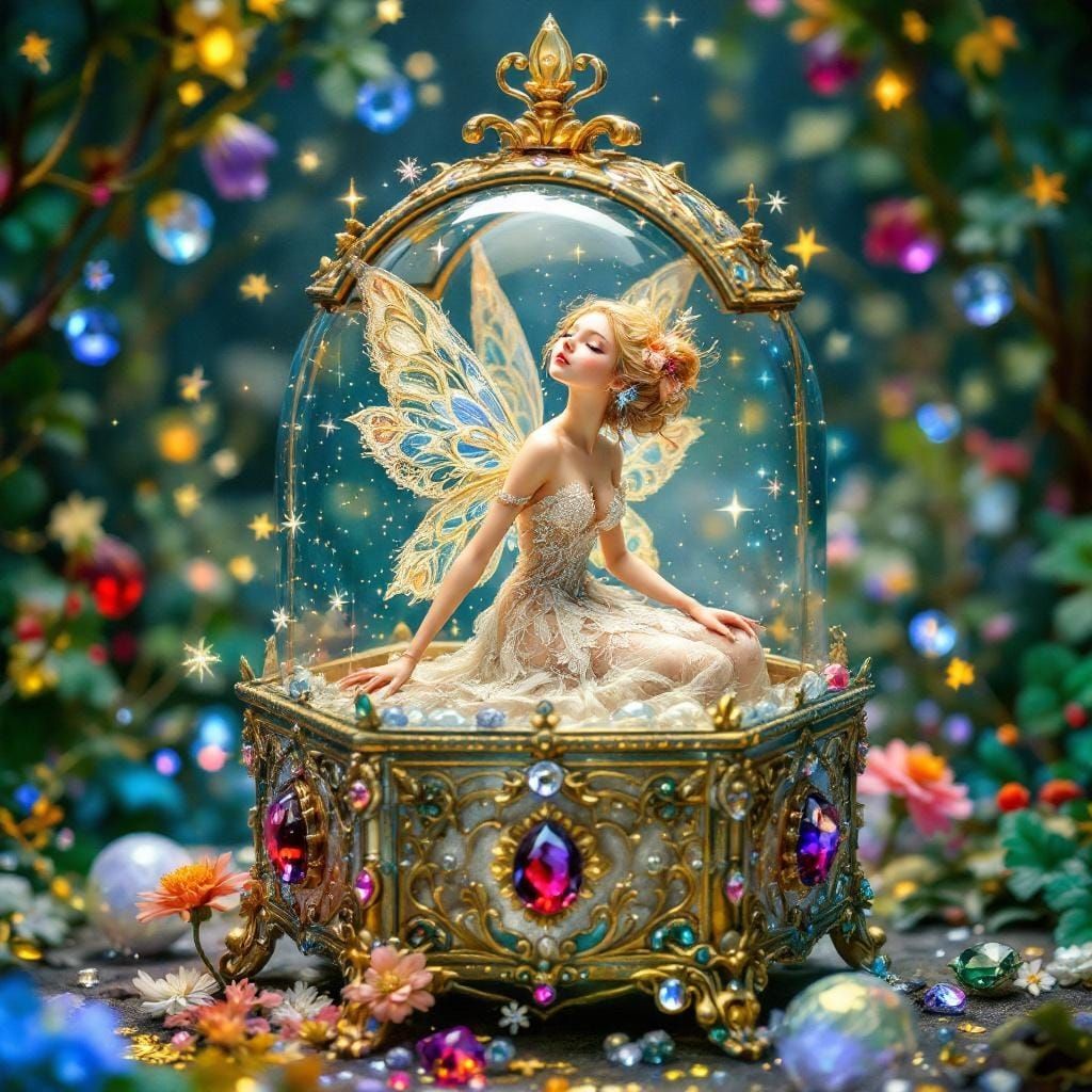 Fairy in Glass Box: A Delicate Confinement