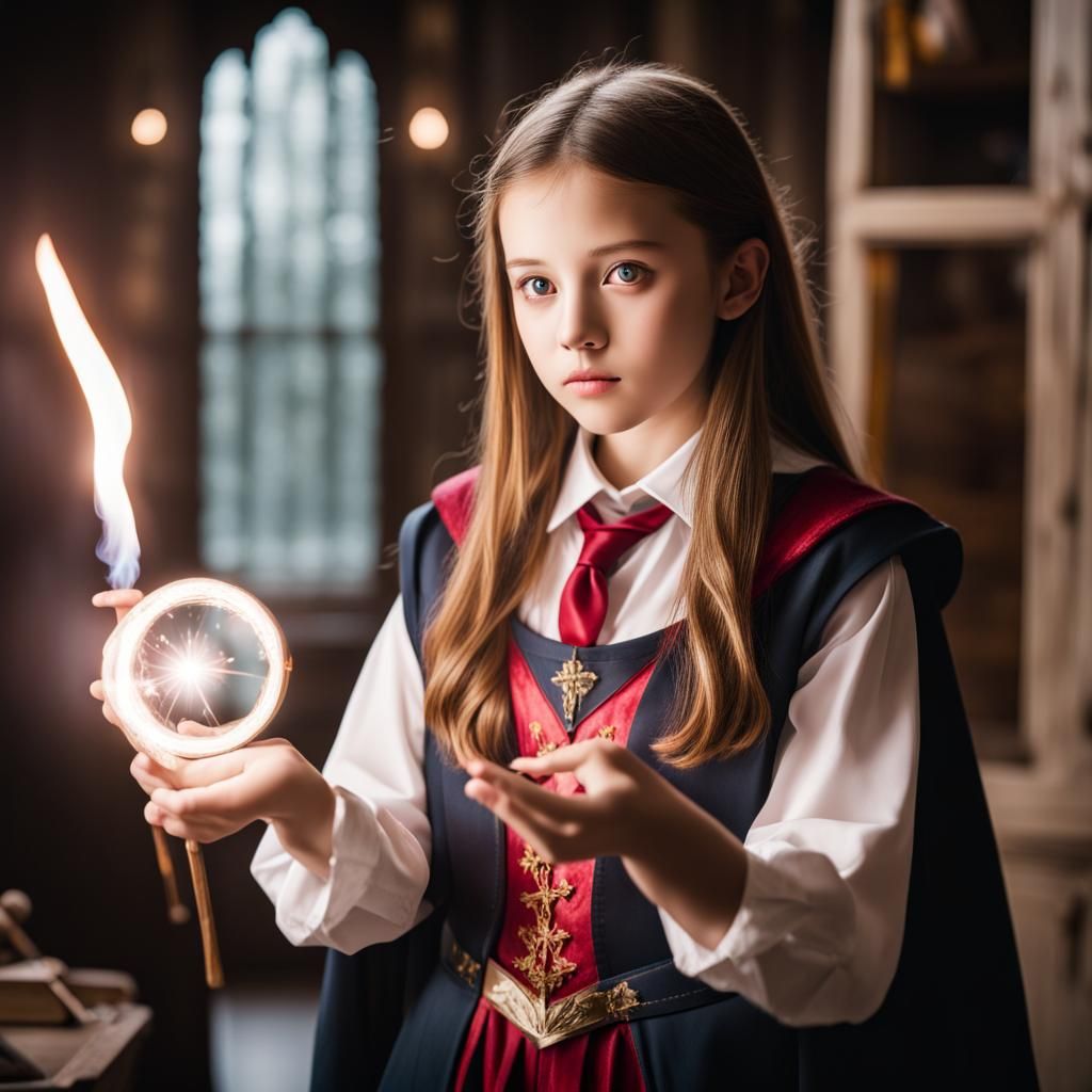 Wizard Apprentice's First Magical Experience