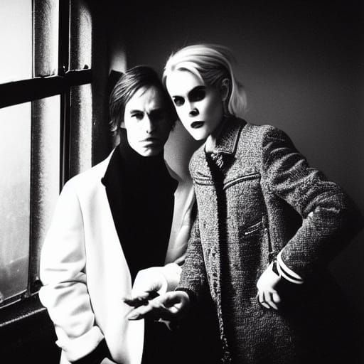 Midnight Glamour in Classic Hollywood Style