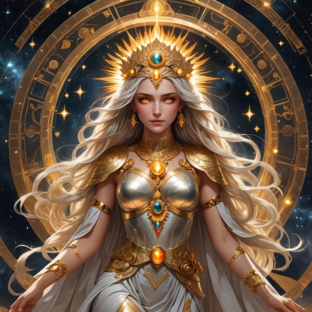 THEIA, titan goddess of brilliance, precious metals and gems, wife of Hyperion - ΘΕΙΑ, τιτανίδα θεά της λαμπρότητας, των...