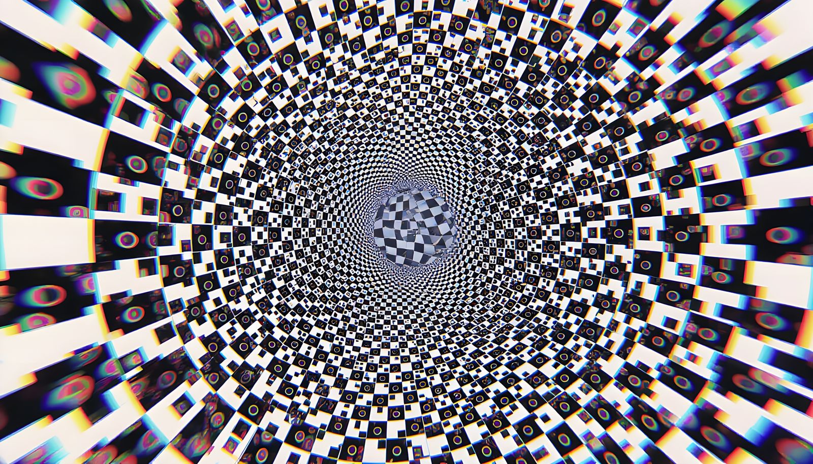 3d vision in 2d patterned image