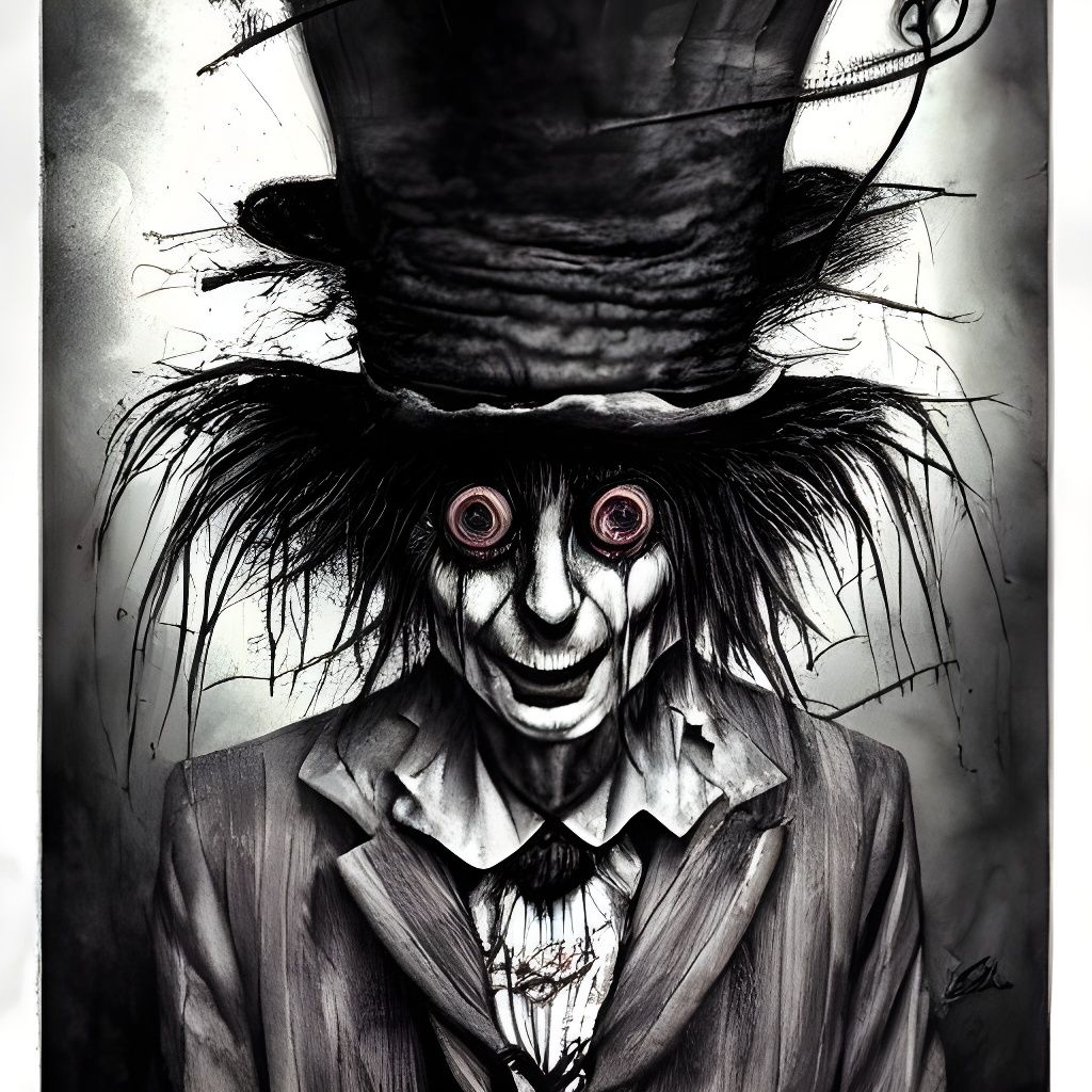 Sinister Mad Hatter Inspired by Cosmic Horror