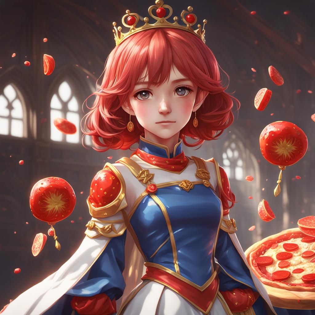Anime Princess Pepperoni in Detailed 3D Art