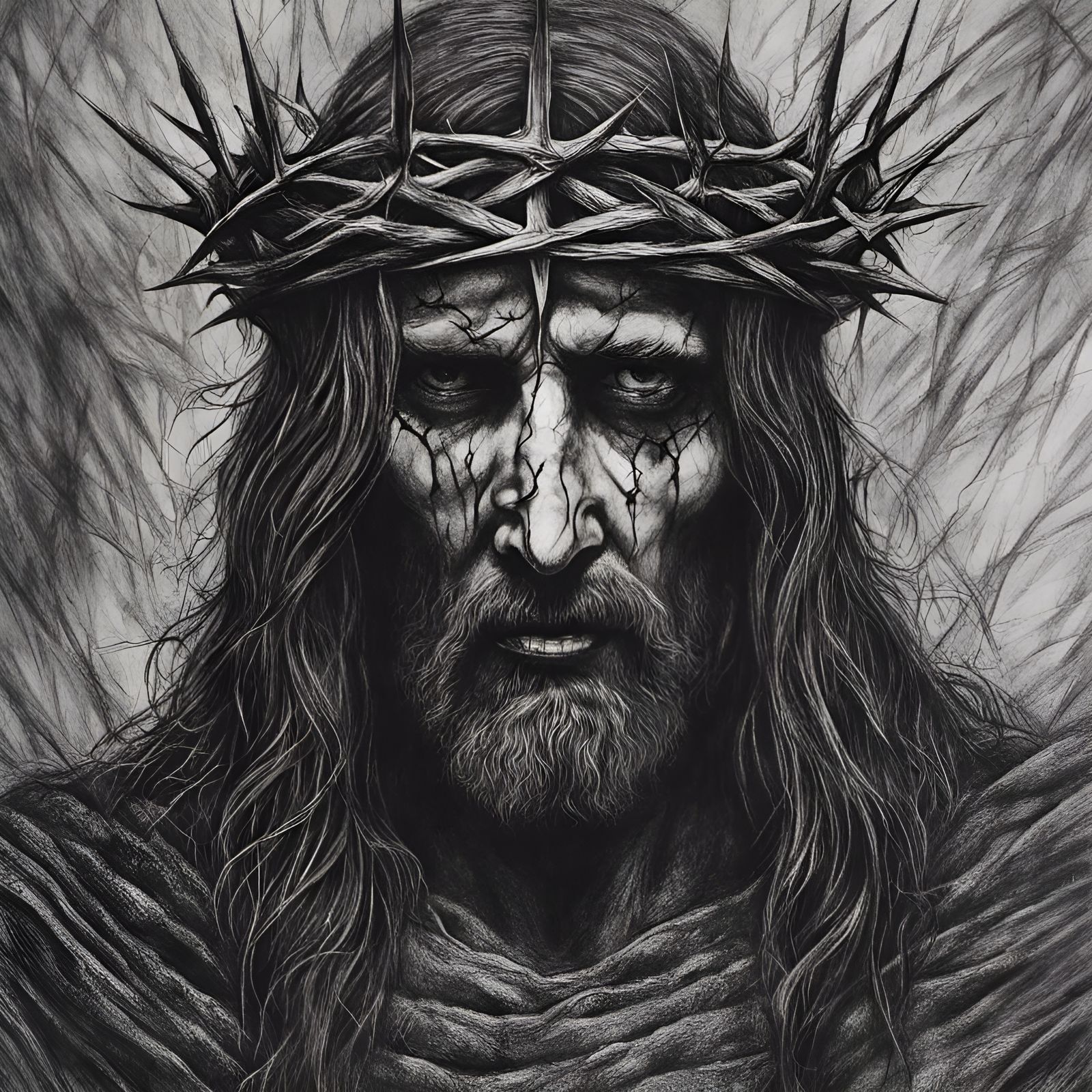 Sinister Horror: Jesus Christ in Black Metal Style