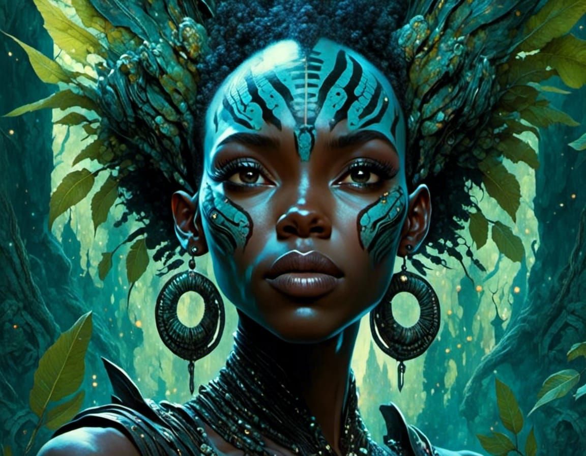 Abe Sapien and Hellboy in Enchanted Forest Pub