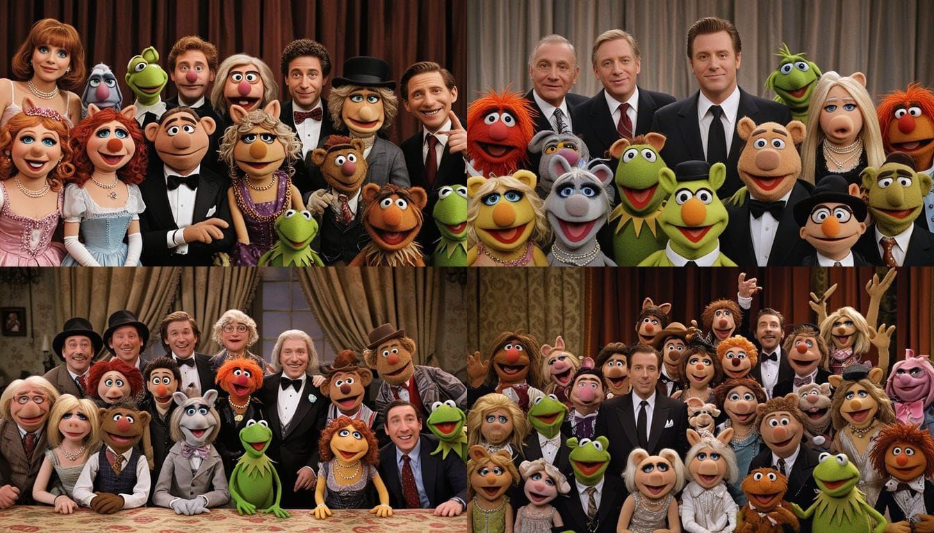 The Muppet Show Cast as Human Characters