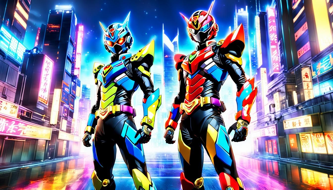 Heroic Figure in Futuristic Cityscape: Fantasy Concept Art