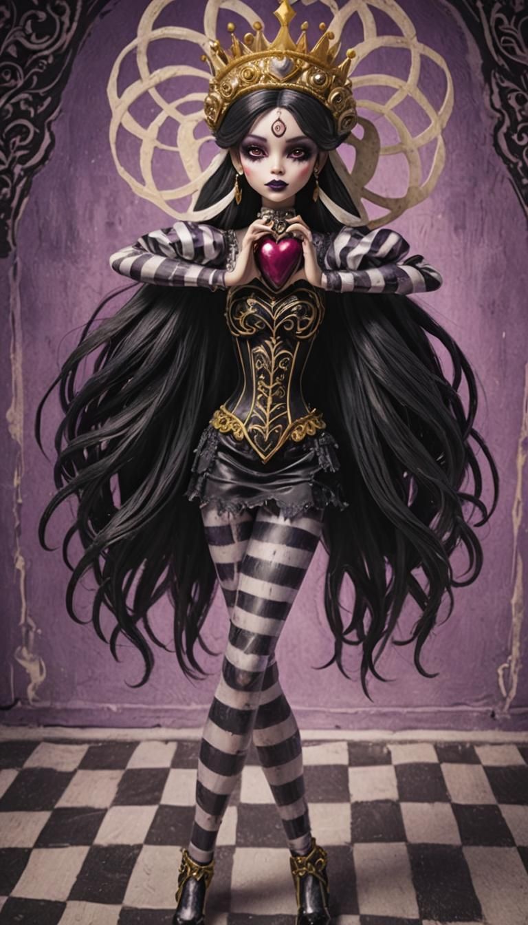 Dark Fantasy Bratz Doll with Heart, Cinematic Still