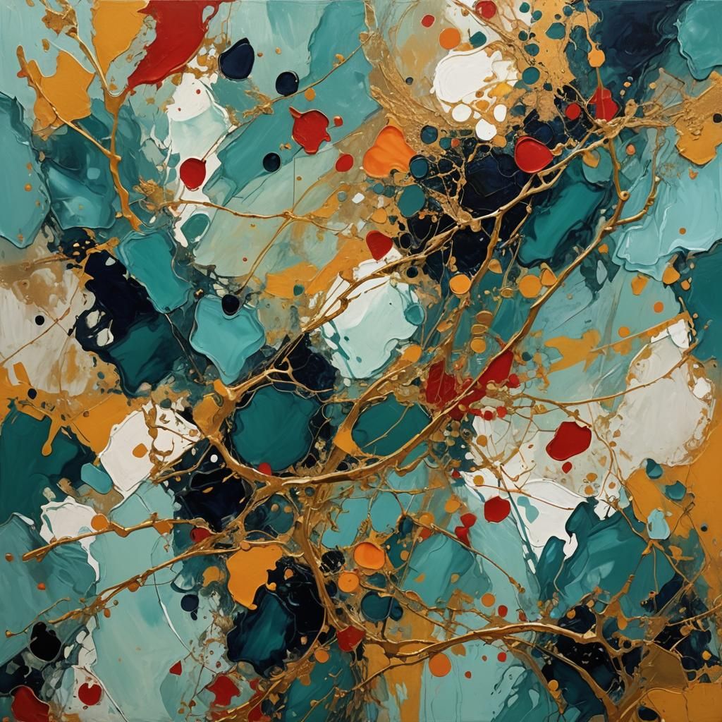 Abstract Art Inspired by Sappho's Poetry