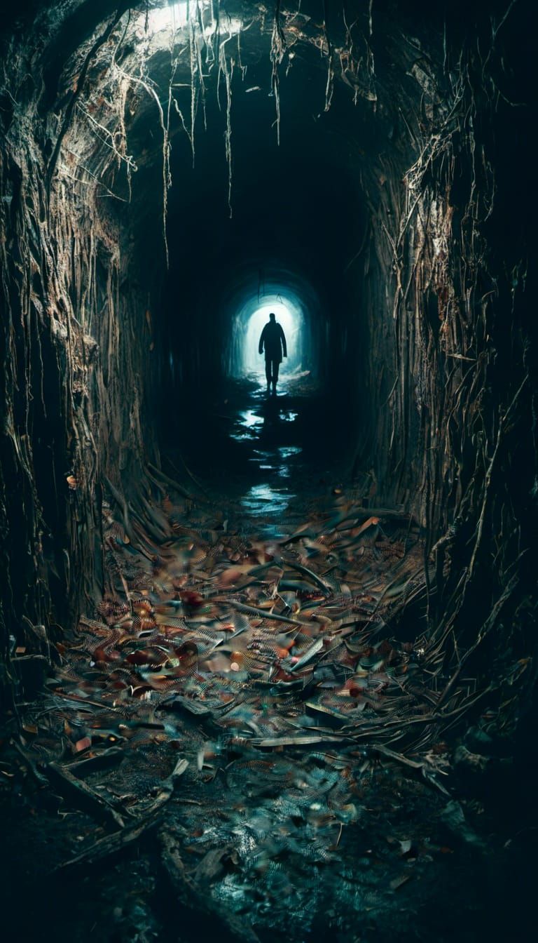 Macabre Horror Tunnel of Darkness