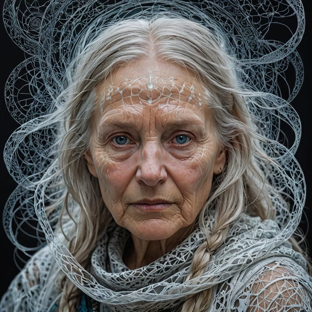 Ethereal Landscape of Fractured Beauty