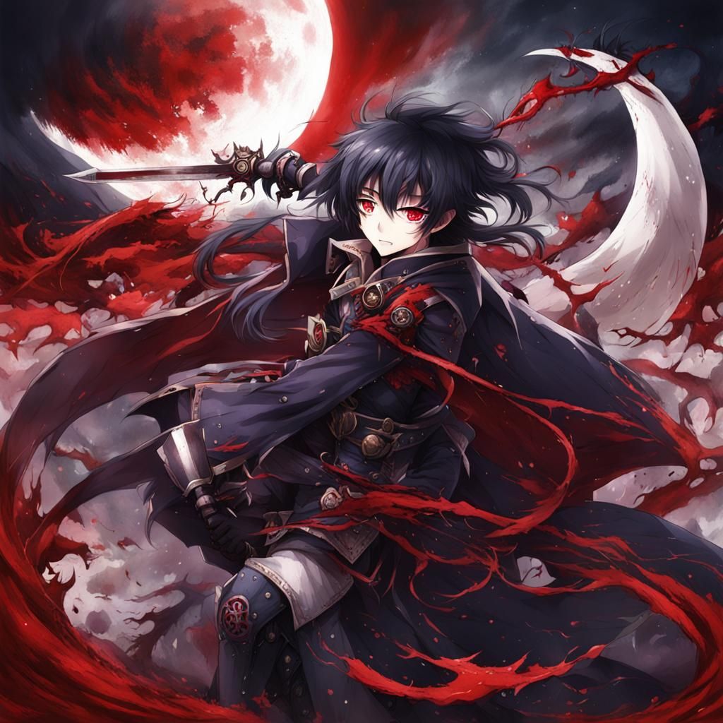 Blood Crescent in Anime Key Visual Style