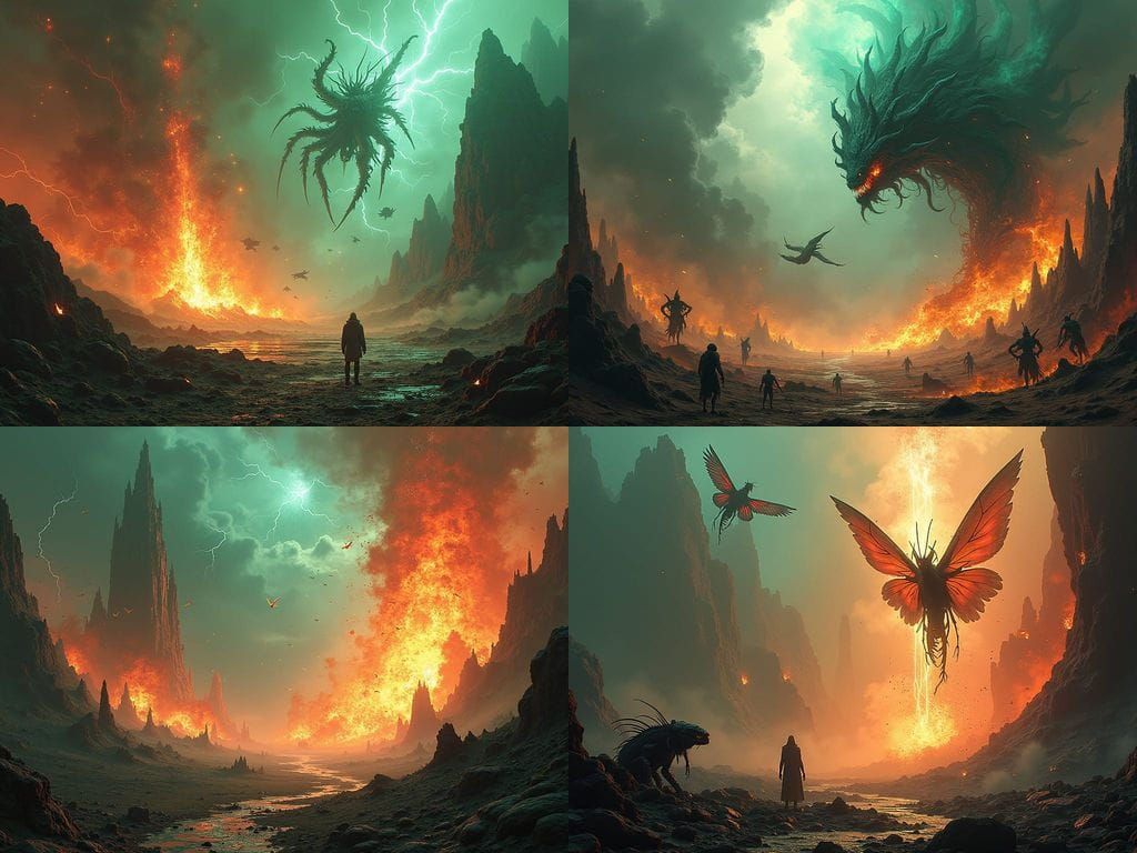 Twisted Terrain in Cyberpunk Inferno