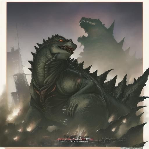 Godzilla in War of the Worlds, Anime Style