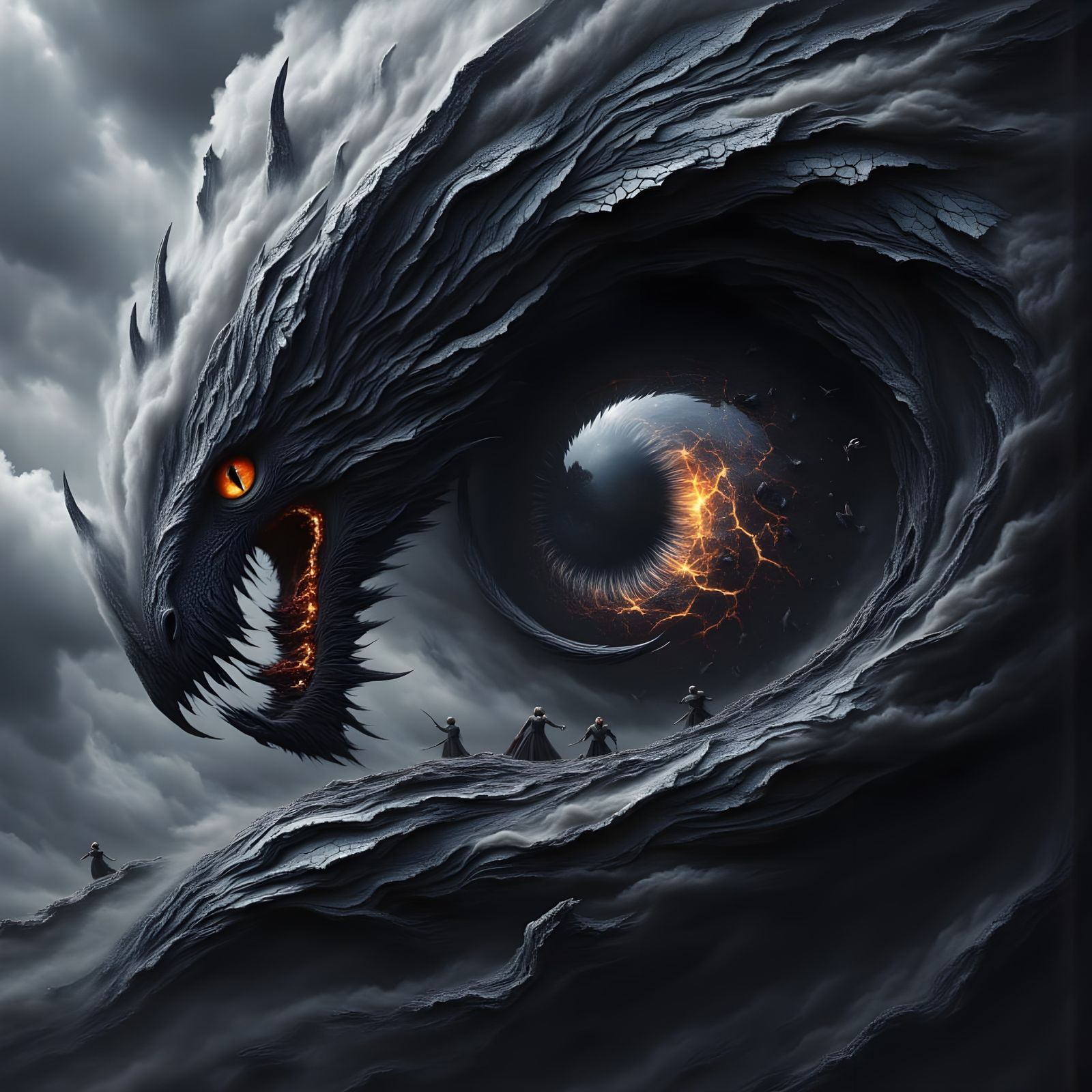 Dragon's Fractured Gaze