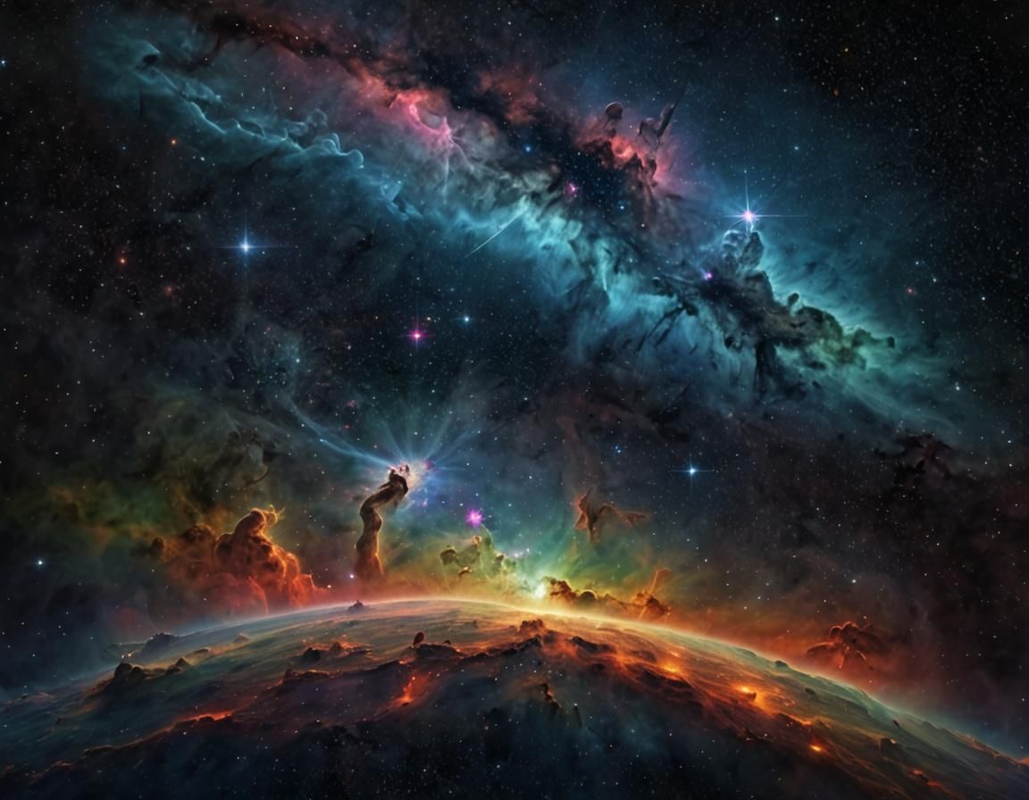 Orion Constellation in Hyperrealistic Detail