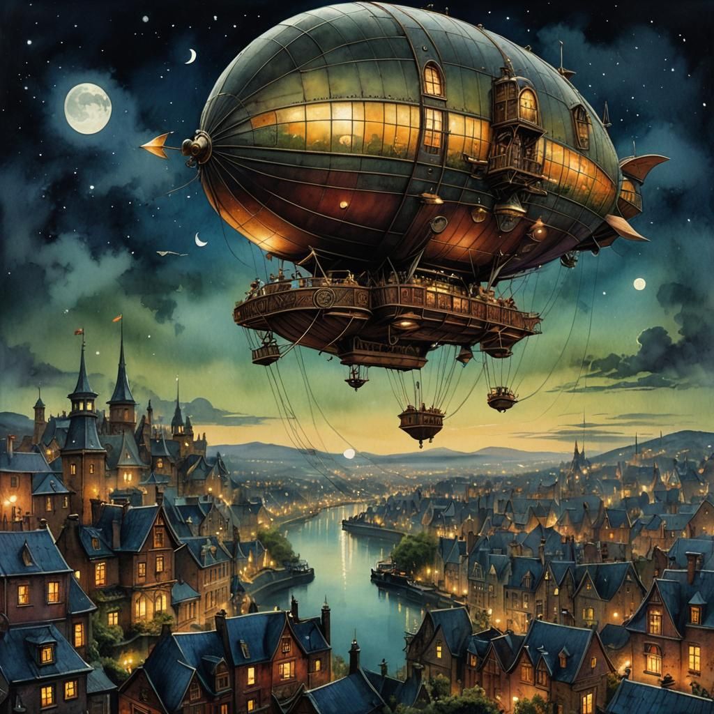 Vintage Airship❣️