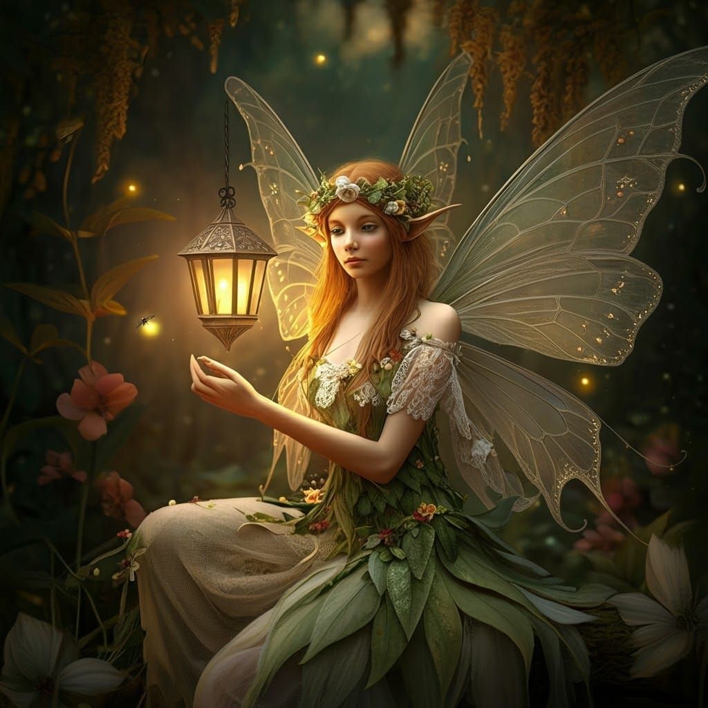 Enchanted Fairies in a Mystical Meadow