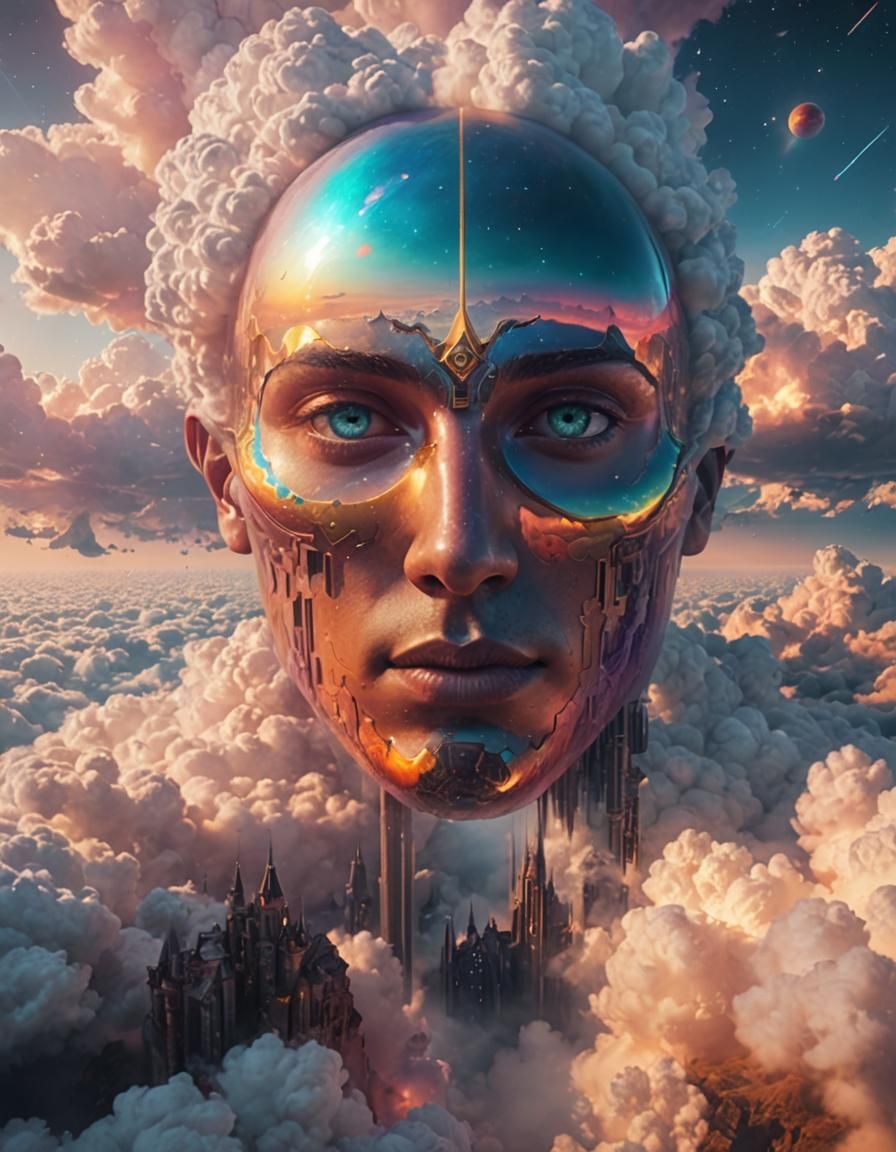 Surreal Dream World Matte Painting in Unreal Engine