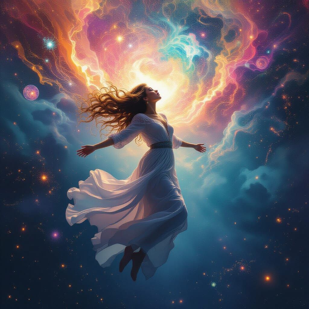 Vertigo themed art piece very detailed disbanded